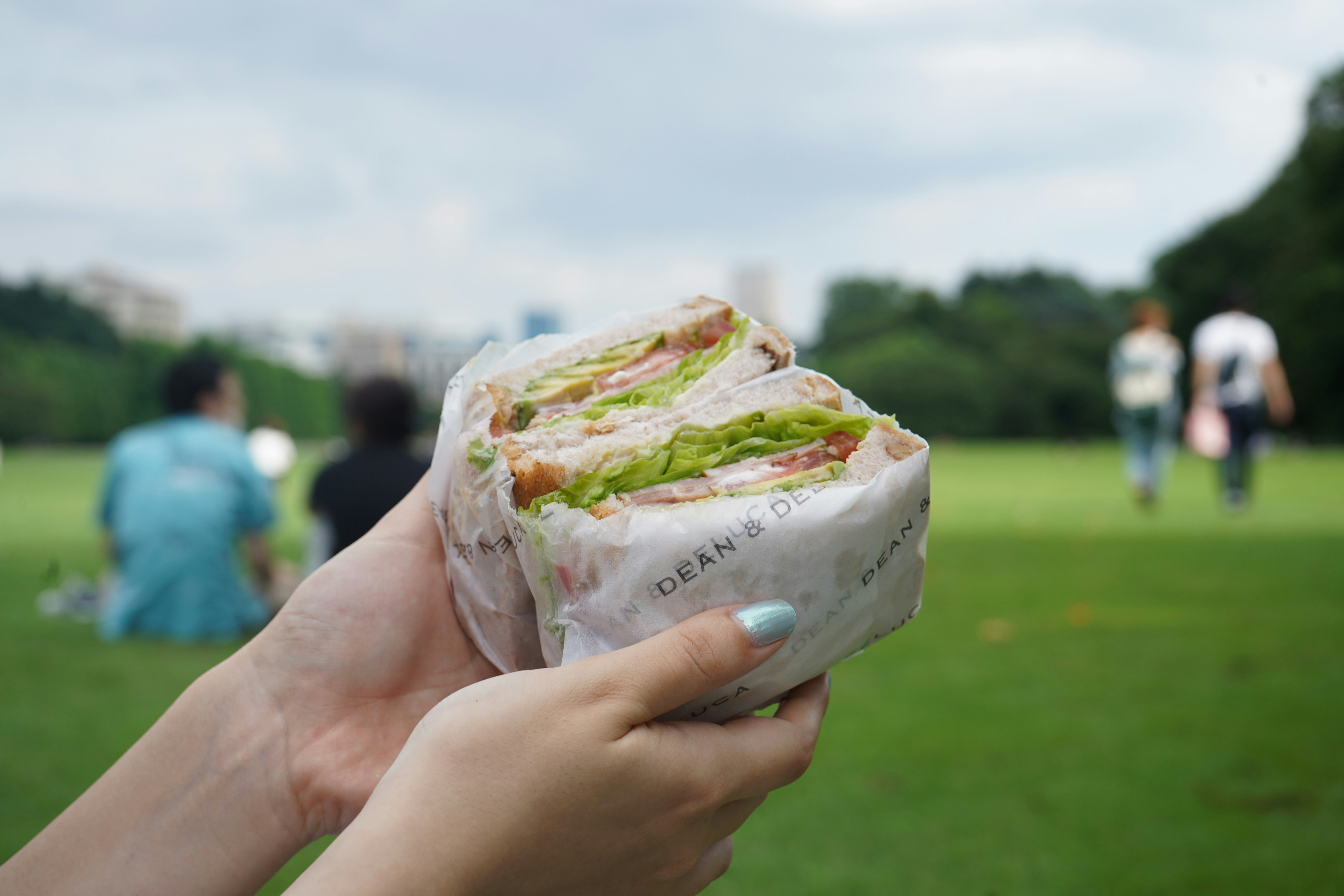 Kebab panino tagliato