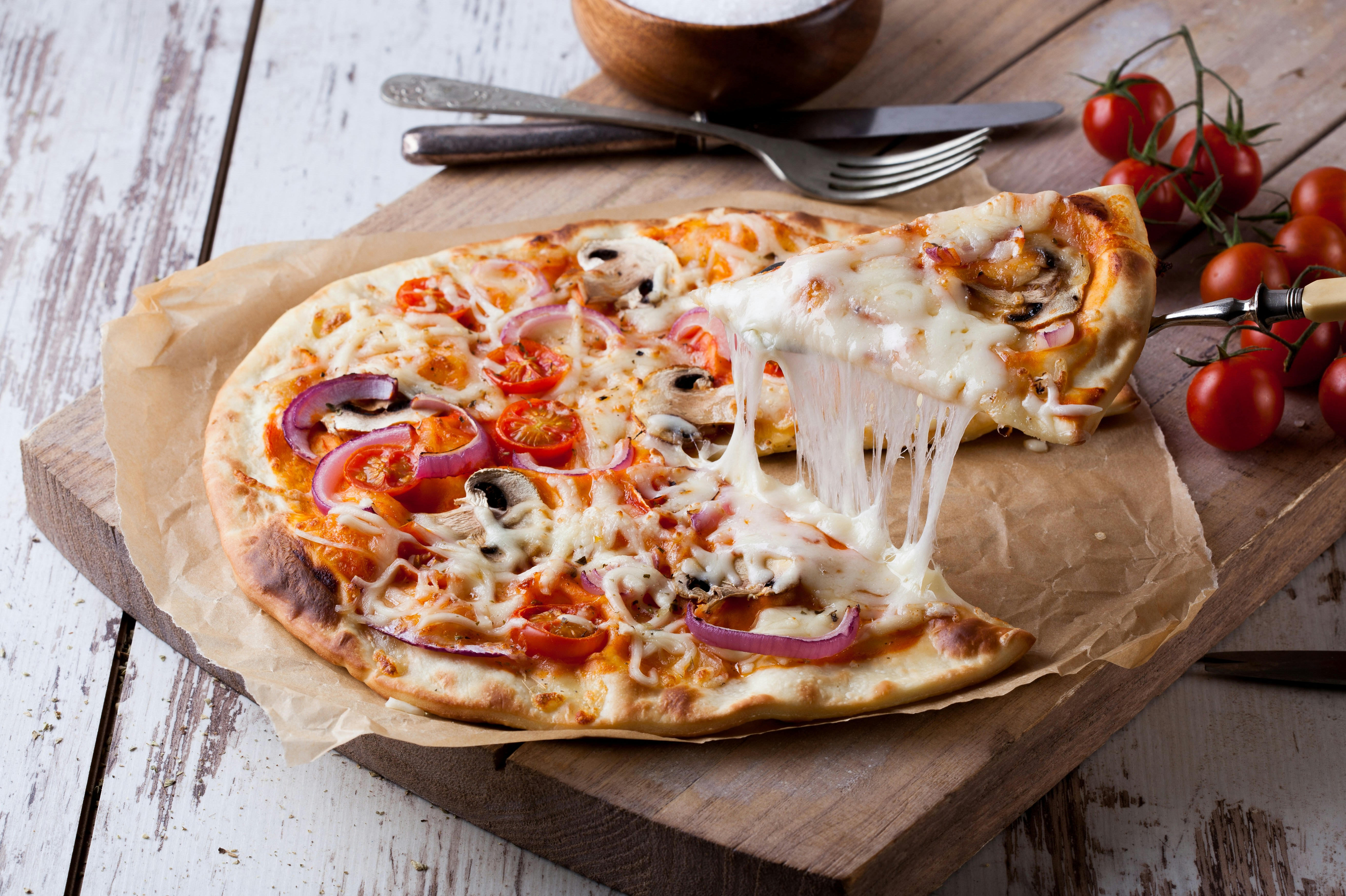 Pizza cipolle e olive